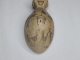 Original Estonian 1941 Prisoner of War Carved Wooden Spoon