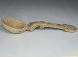 Original Estonian 1941 Prisoner of War Carved Wooden Spoon