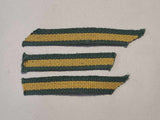 Original Soviet Yellow Wound Stripe For Serious Wounds