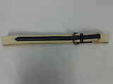 Repro Soviet Tan Web Equipment Belt w/ Black Leather (Size 1)