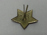 Original Large Red Enamel Soviet Cap Star