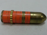 Original German Art Deco Bullet Shaped Lighter ORANGE