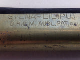 Original German Brass Siena Liliput Cigarette Rolling Machine and Papers D.R.G.M.