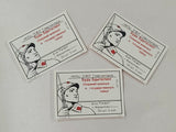 Repro Soviet Matchbox Labels (Lot of 3)