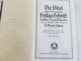 German Holy Bible Die Heilige Schrift 1933