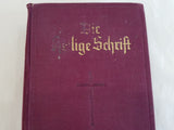 German Holy Bible Die Heilige Schrift 1933