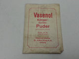 Original WWII Vasenol German Body Powder Refill Packet