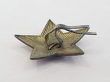 Original Soviet Cap Star 2 Piece Construction