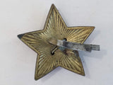 Original Soviet Cap Star 2 Piece Construction