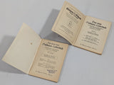 Original German Soldier's Songbooks Vol 2 & 3